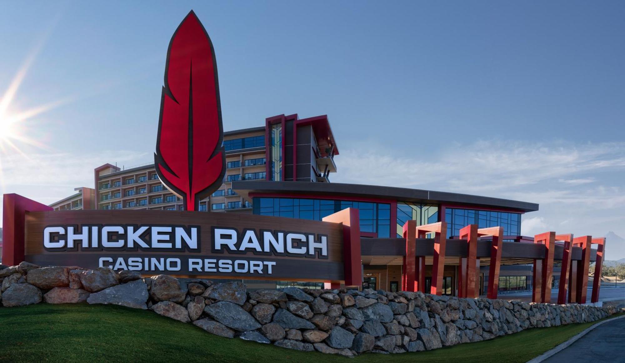 Chicken Ranch Casino Resort Jamestown Eksteriør billede